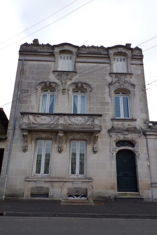 Maison construite en 1913 par l'entrepreneur Pierre Champeaux (13 mars 2017)