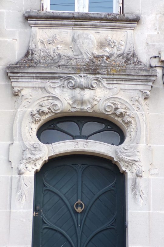 Maison construite en 1913 par l'entrepreneur Pierre Champeaux (13 mars 2017)