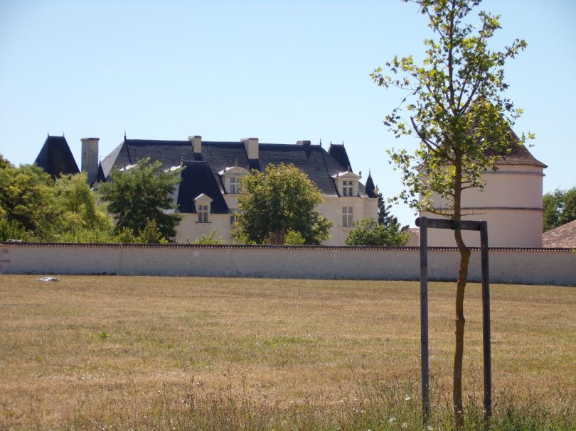 Salignac sur Charente - Le château de la Garde (22 août 2016)