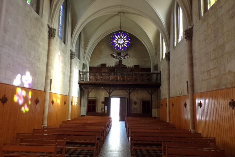 L'église Saint-Jacques - Vue de l'autel (16 mars 2017)