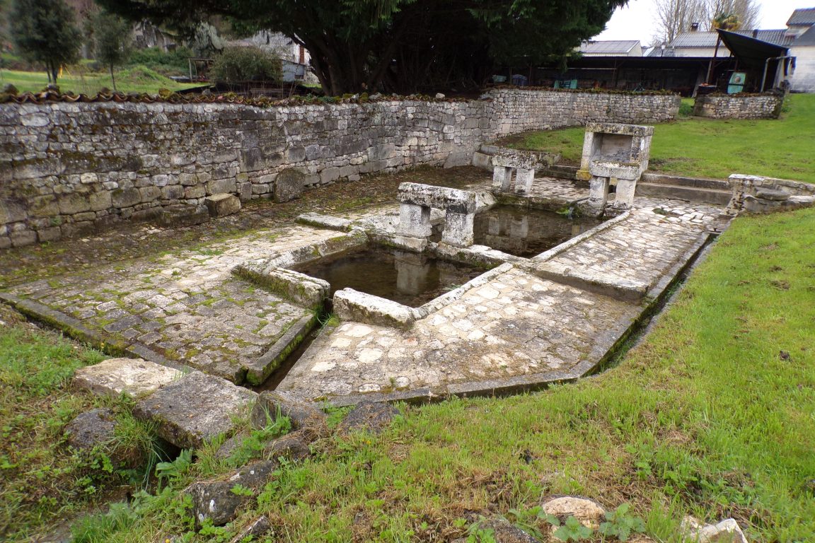Le lavoir de l'Eglise - Bouteville (21 mars 2017)