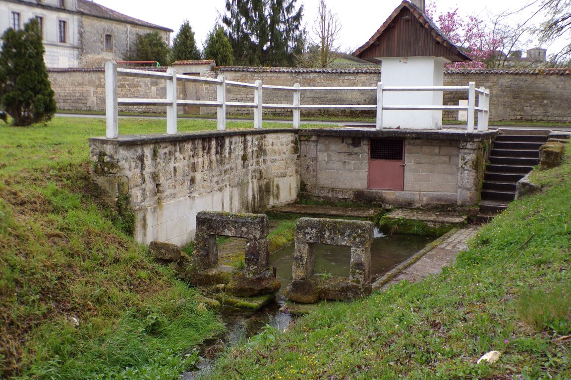 Le lavoir du Bourg - Bouteville (21 mars 2017)