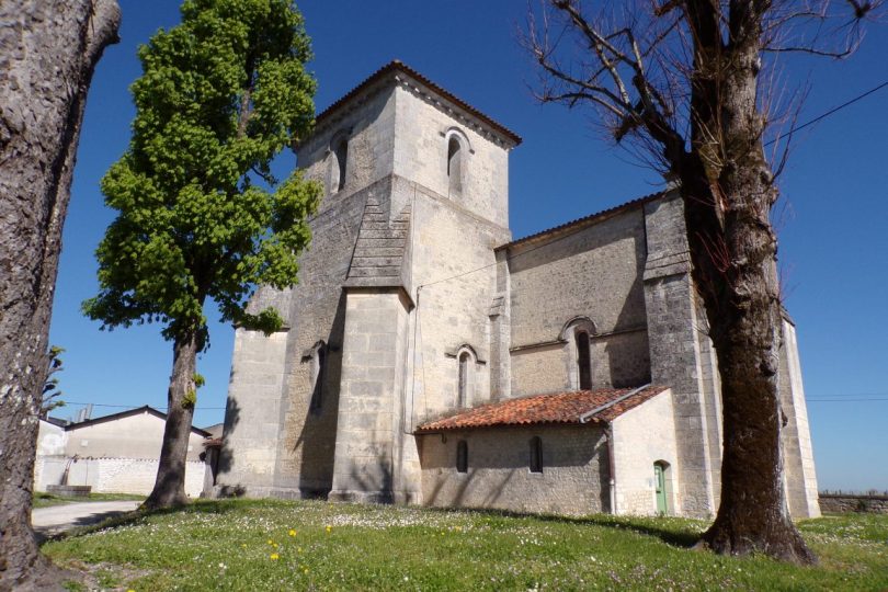 Angeac-Champagne - Eglise Saint-Vivien (7 avril 2017)