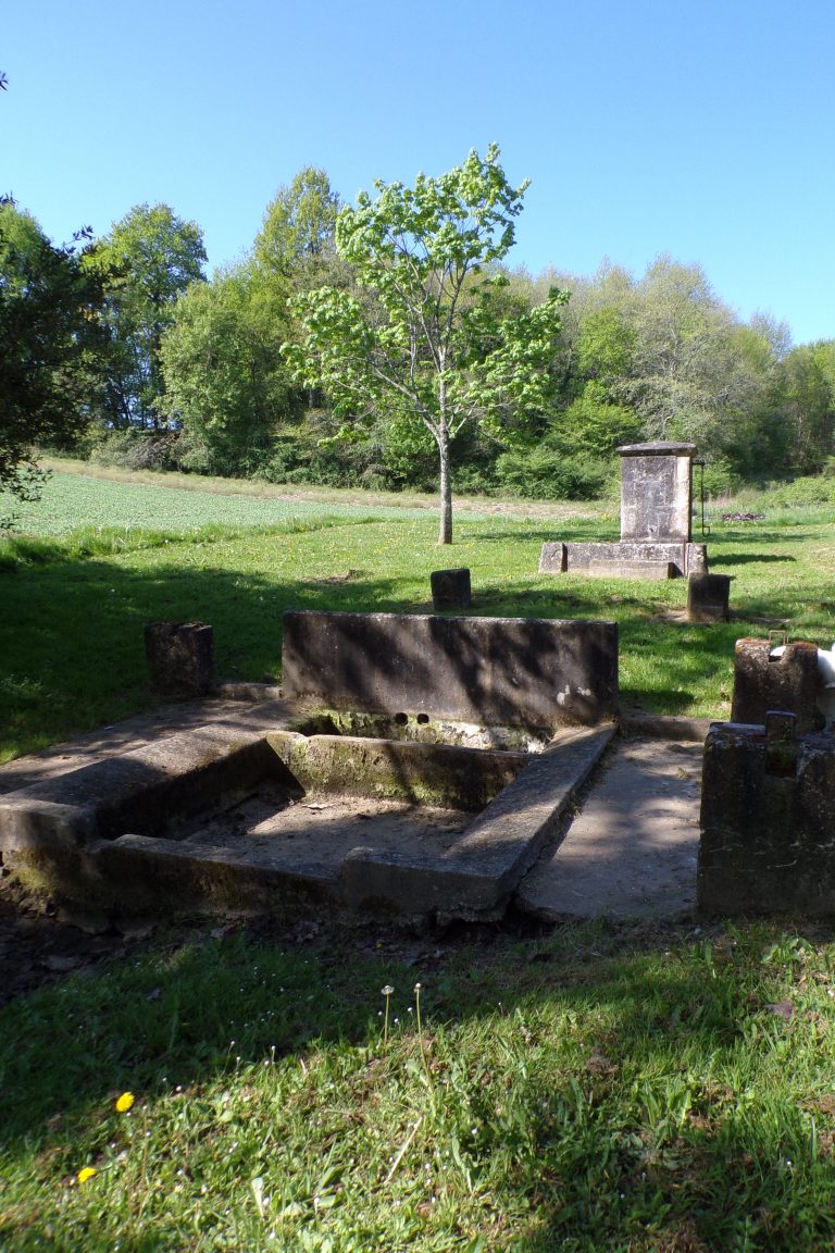 Burie - La fontaine des Fontenelle (13 avril 2017)