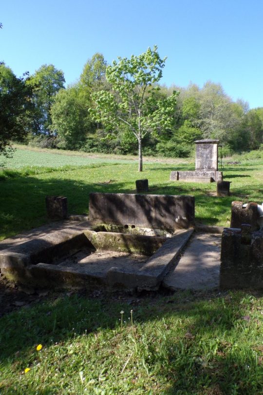 Burie - La fontaine des Fontenelle (13 avril 2017)