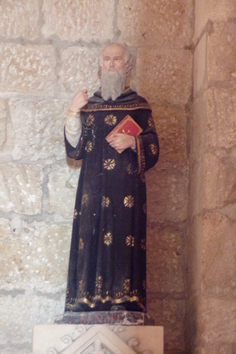 Bréville - L'église Saint-Benoît - Saint Benoît (27 mai 2017)