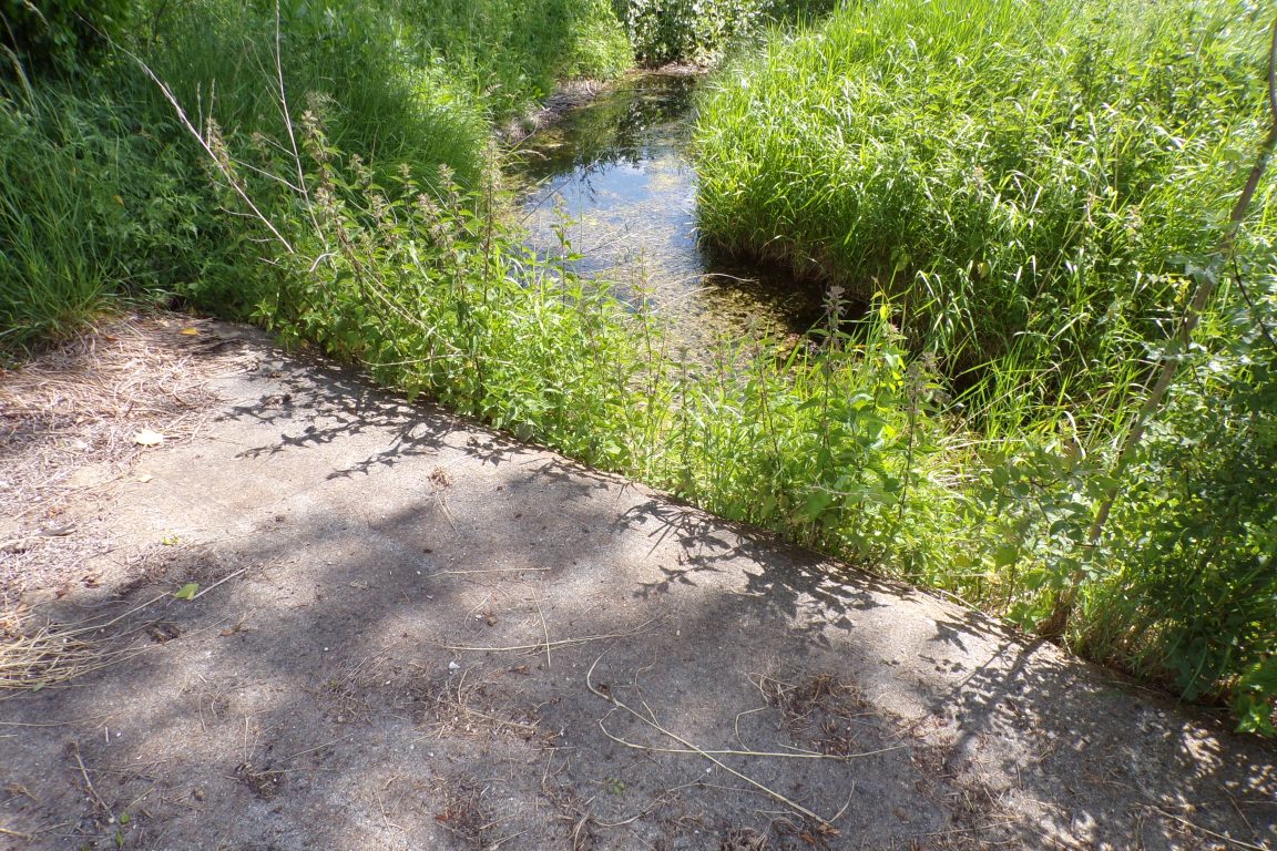 Ambleville - Le lavoir de La Bertillière (22 mai 2017)