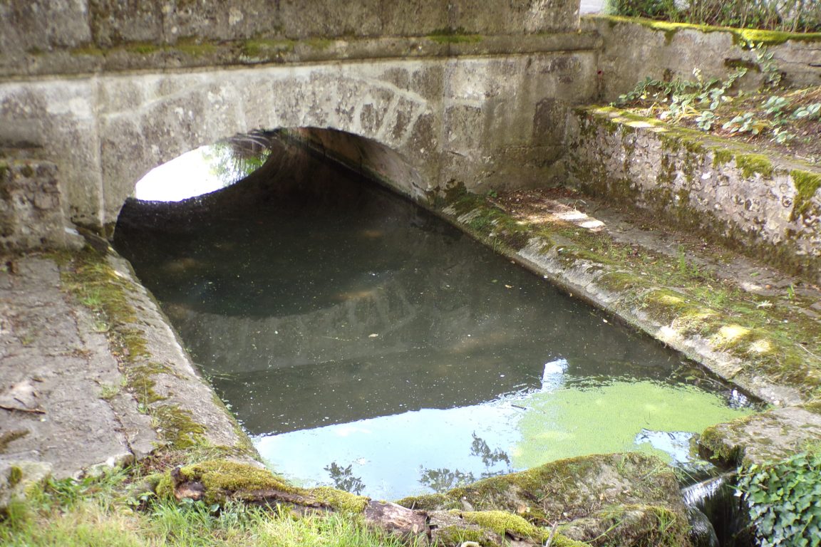 Lignières-Sonneville - Le lavoir du Château (22 mai 2017)