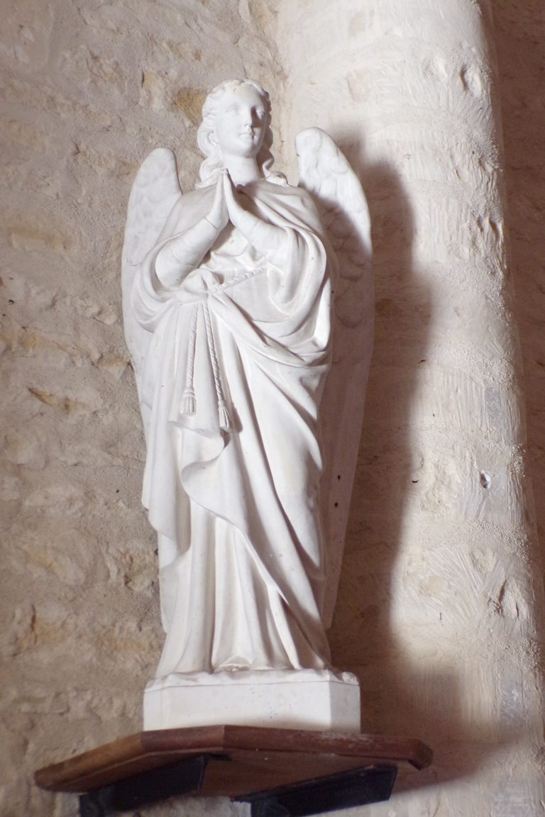 L'église Saint-Aubin - Un ange (12 juin 2017)