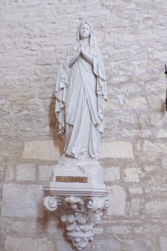 Courbillac - L'église Saint-Aubin - ND de Lourdes (12 juin 2017)
