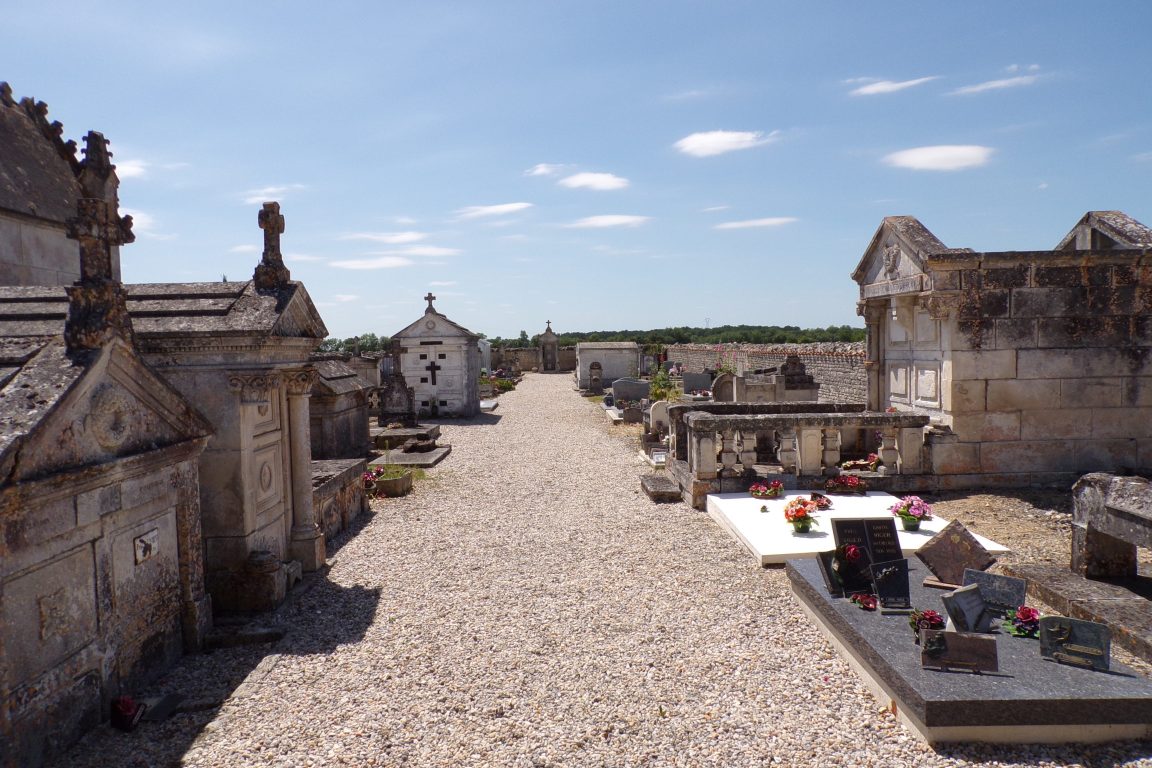Courbillac - Cimetière des Francs d'Herpes (12 juin 2017)