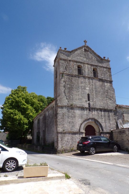 Courbillac - L'église d'Herpes (12 juin 2017)