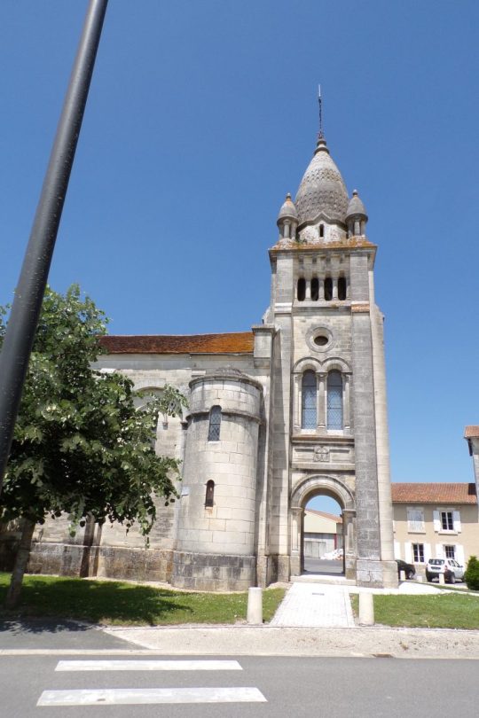 Sainte-Sévère - L'église Sainte-Sévère (12 juin 2017)