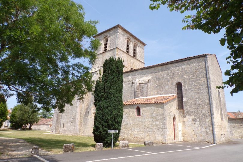 Foussignac - L'église Saint-Cybard-et-Saint-Laurent (15 juin 2017)