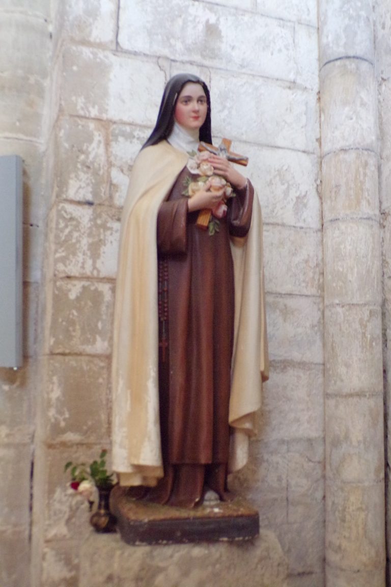 Foussignac - L'église Saint-Cybard-et-Saint-Laurent - Sainte Thérèse de Lisieux dite »Sainte Thérèse de l’Enfant Jésus » (15 juin 2017)