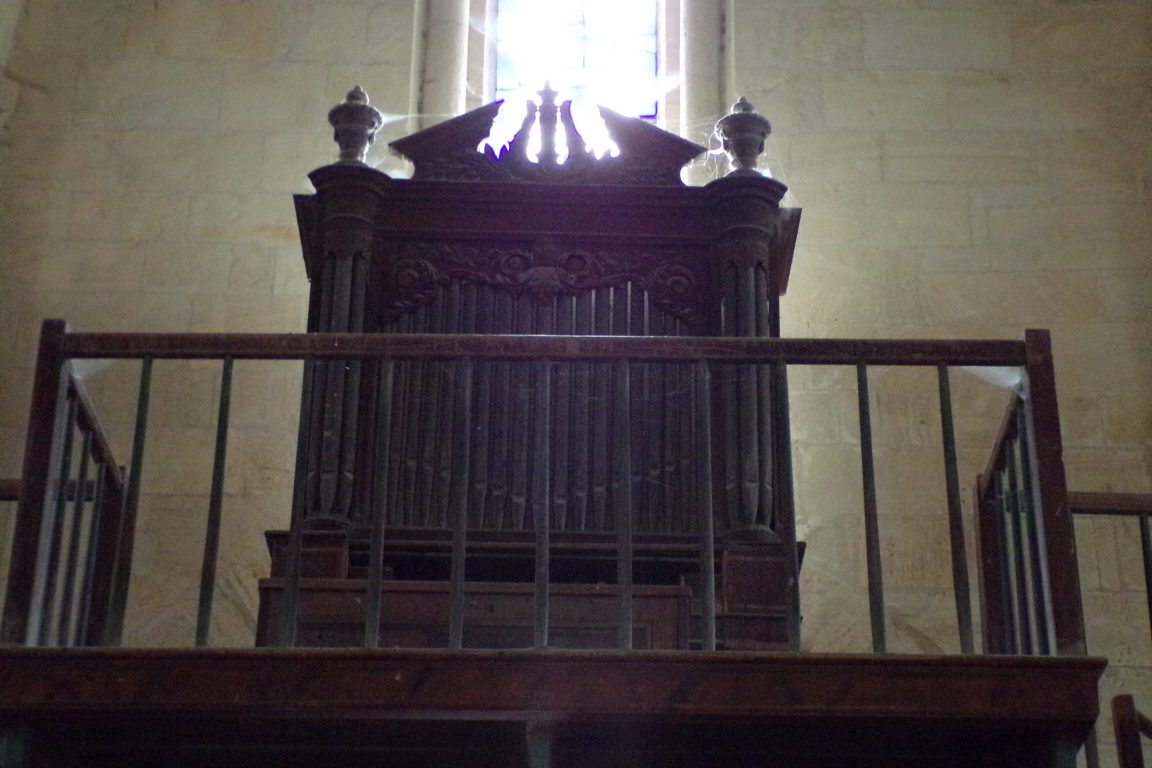 Matha - L'église Sainte-Hérie - L'orgue (21 juillet 2017)