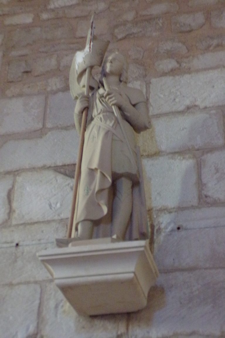 Thors - L'église Sainte-Madeleine - Jeanne d'Arc (24 septembre 2017)