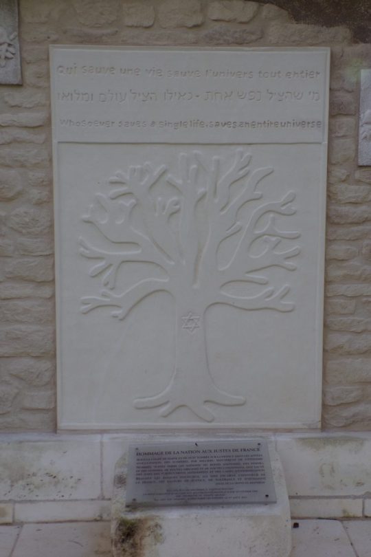 Châteaubernard - Hommage de la Nation aux Justes de France (15 octobre 2017)