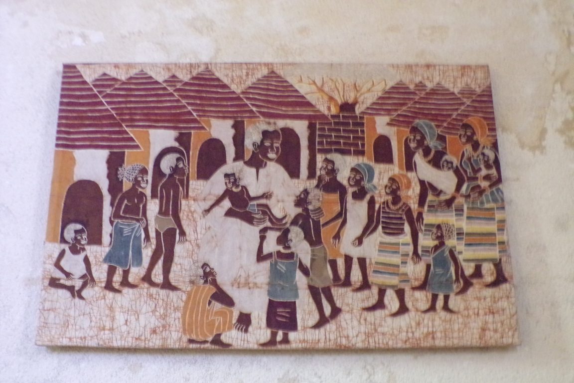 Lignières-Sonneville - L'église Notre-Dame - Un tableau (1 novembre 2017)