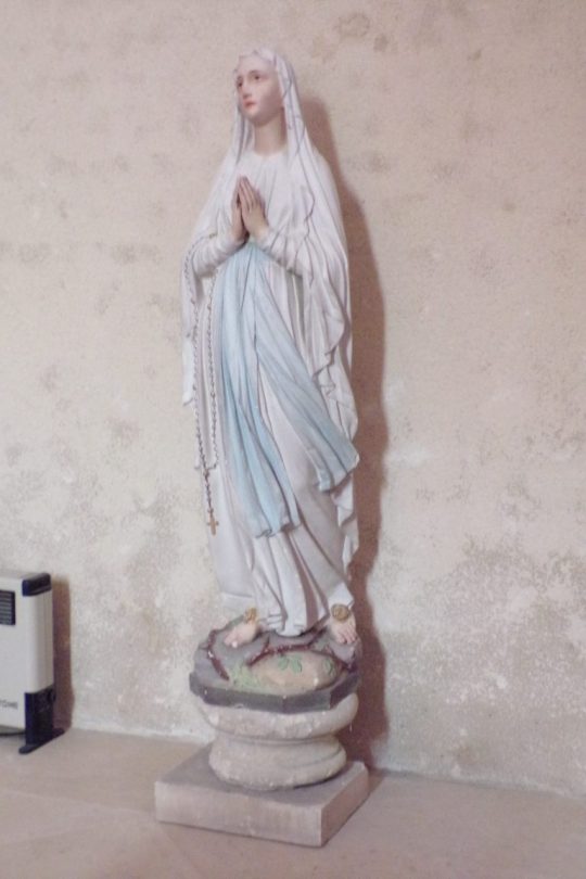 Lignières-Sonneville - L'église Notre-Dame - Notre-Dame de Lourdes (1 novembre 2017)