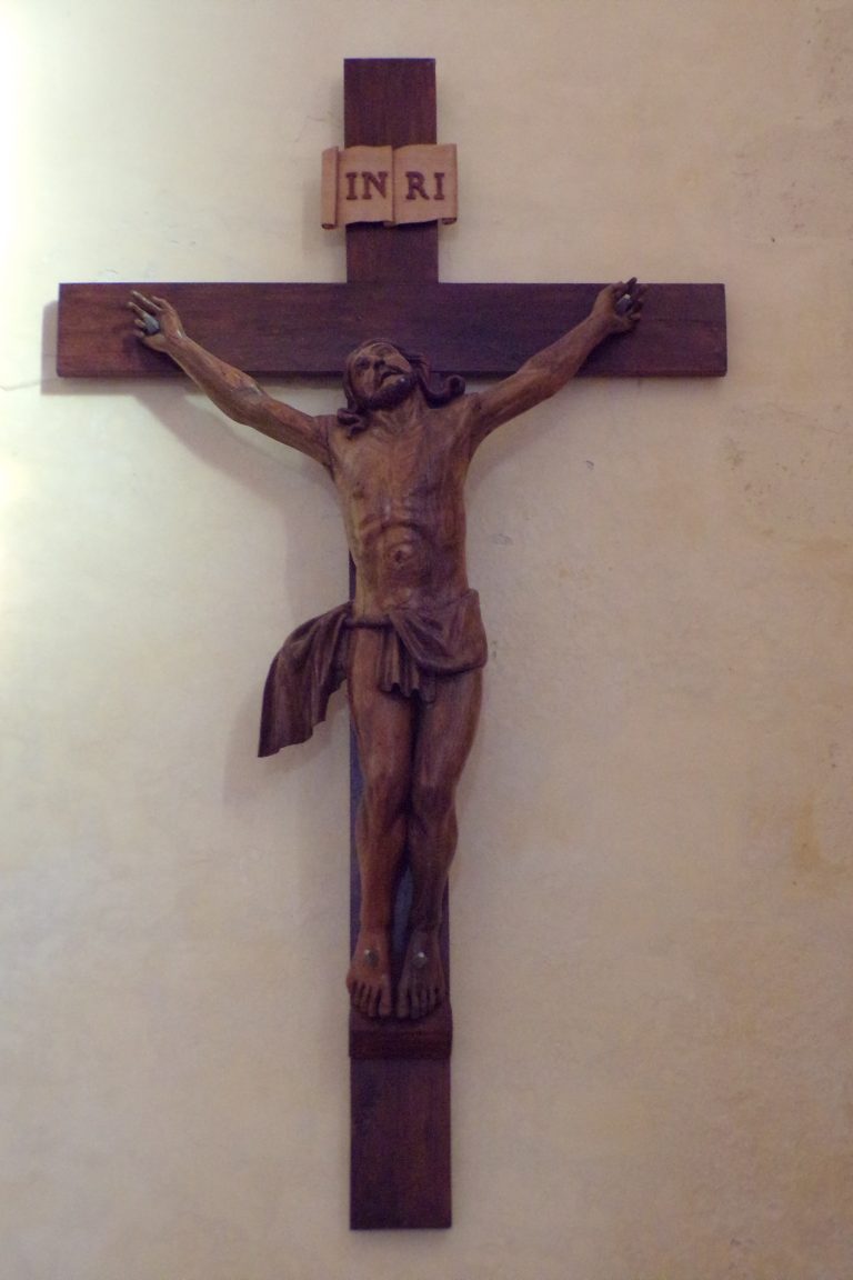 Lignières-Sonneville - L'église Notre-Dame - Le crucifix (1 novembre 2017)