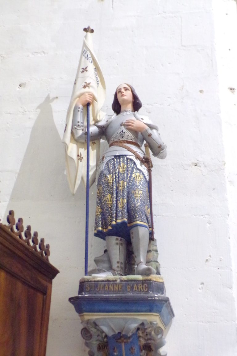 Sonnac - L'église Saint-Etienne - Jeanne d'Arc (2 janvier 2018)