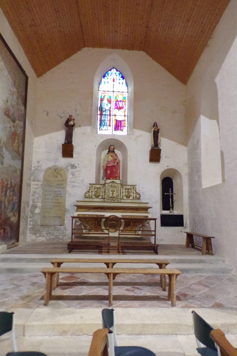 Sonnac - L'église Saint-Etienne - Le Choeur (2 janvier 2018)