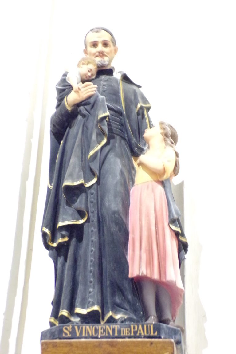 Sonnac - L'église Saint-Etienne - St Vincent de Paul (2 janvier 2018)