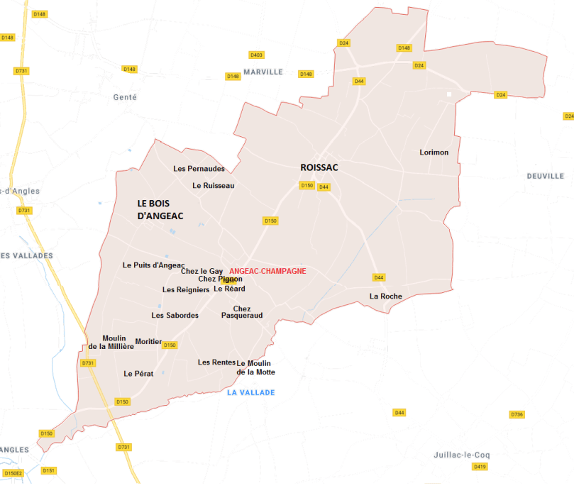 Hameaux d'Angeac-Champagne