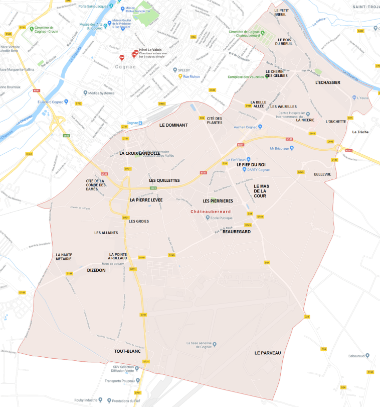 Hameaux de Châteaubernard