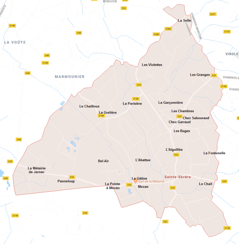 Hameaux de Sainte-Sévère