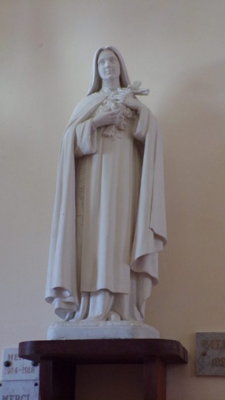 Boutiers - L'église Saint-Antoine - Sainte Thérèse de Lisieux dite "Sainte Thérèse de l’Enfant Jésus (23 avril 2018)