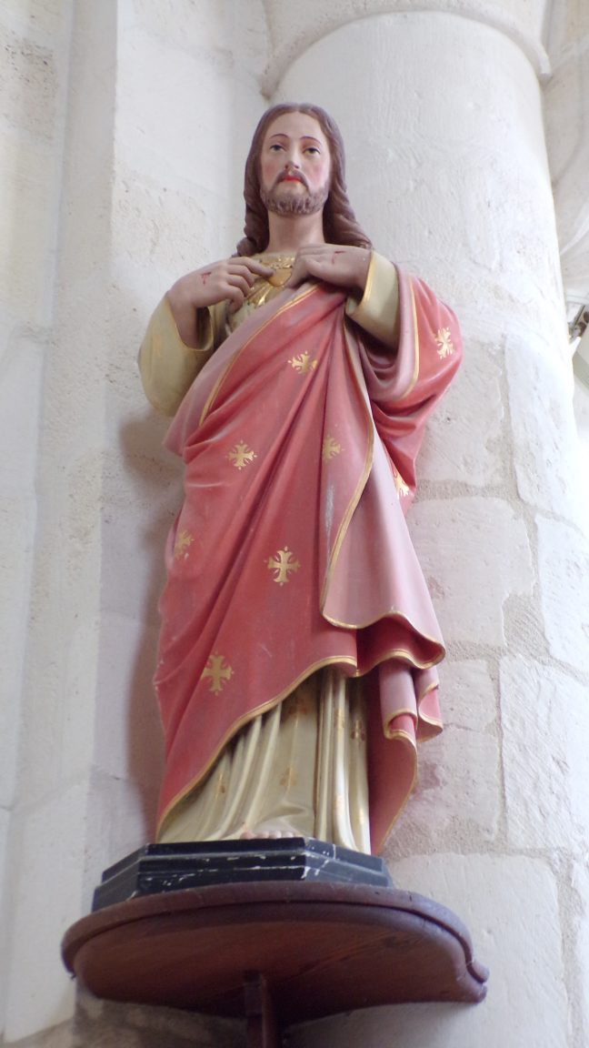 Gimeux - L'église Saint-Germain - Sacré Coeur de Jésus (5 avril 2018)