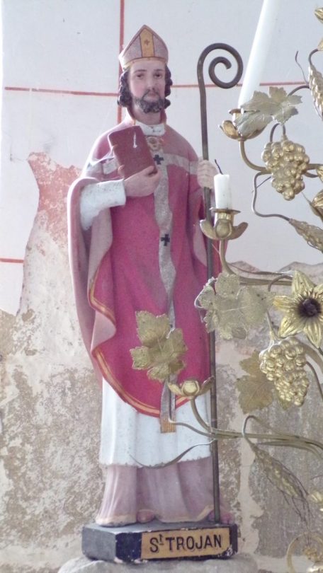 Boutiers-Saint-Trojan - L'église Saint-Trojan - St Trojan (23 avril 2018)