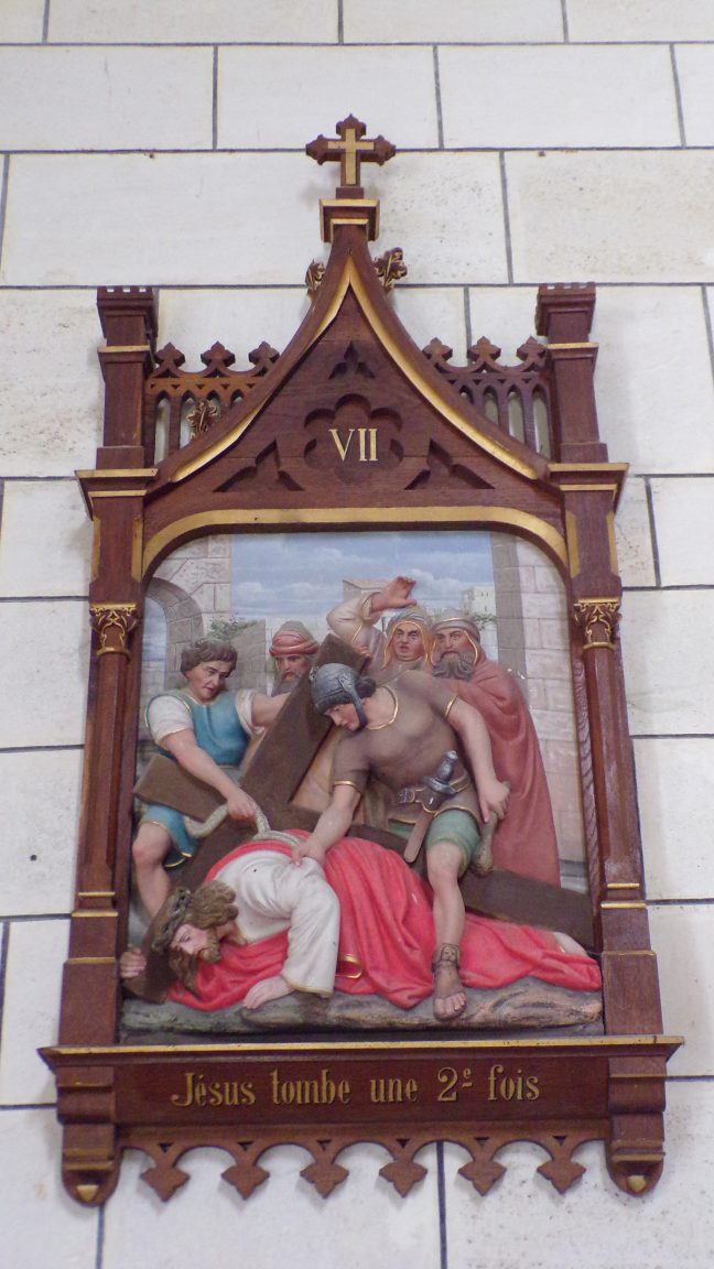 Angeac-Charente - L'église Saint-Pierre - Le chemin de croix (5 mai 2018)