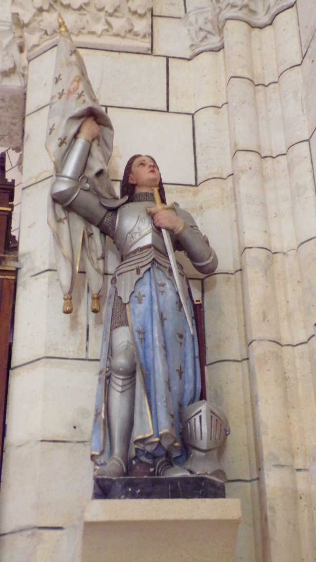 Angeac-Charente - L'église Saint-Pierre - Jeanne d'Arc (5 mai 2018)