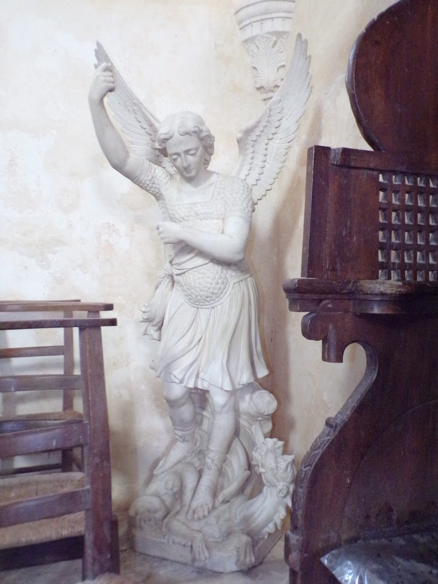 Ars - L'Eglise Saint-Maclou - Archange Saint-Michel (24 mai 2018)