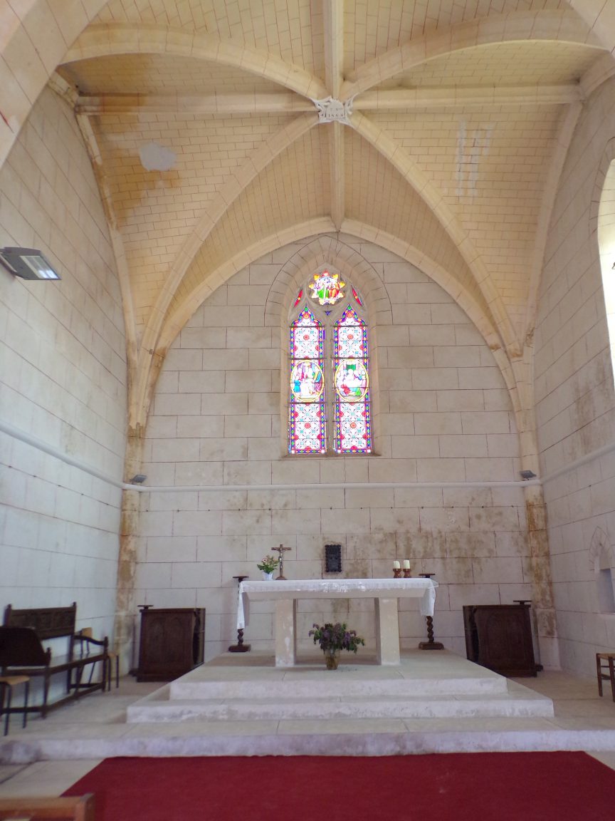 Mainxe - L'église Saint-Maurice - Le choeur (7 mai 2018)
