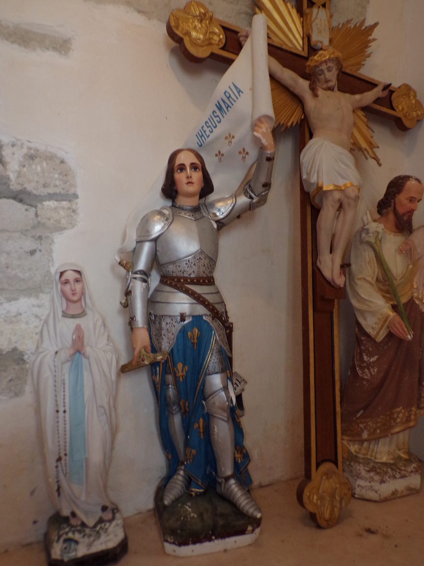 Merpins - L'église Saint-Rémy - Jeanne d'Arc (28 mai 2018)
