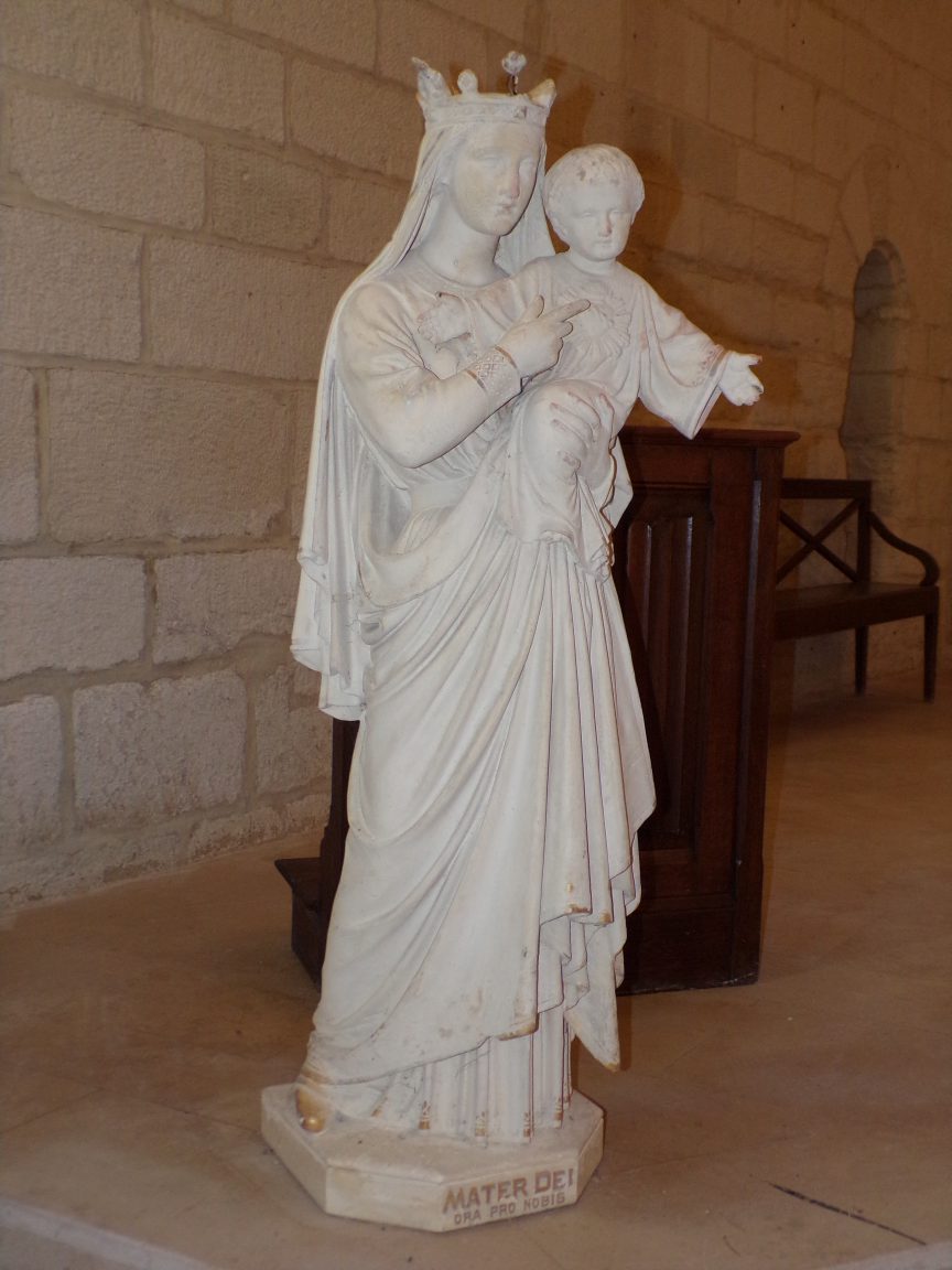 Merpins - L'église Saint-Rémy - Mater Dei 'Ora pro nobis' (28 mai 2018)