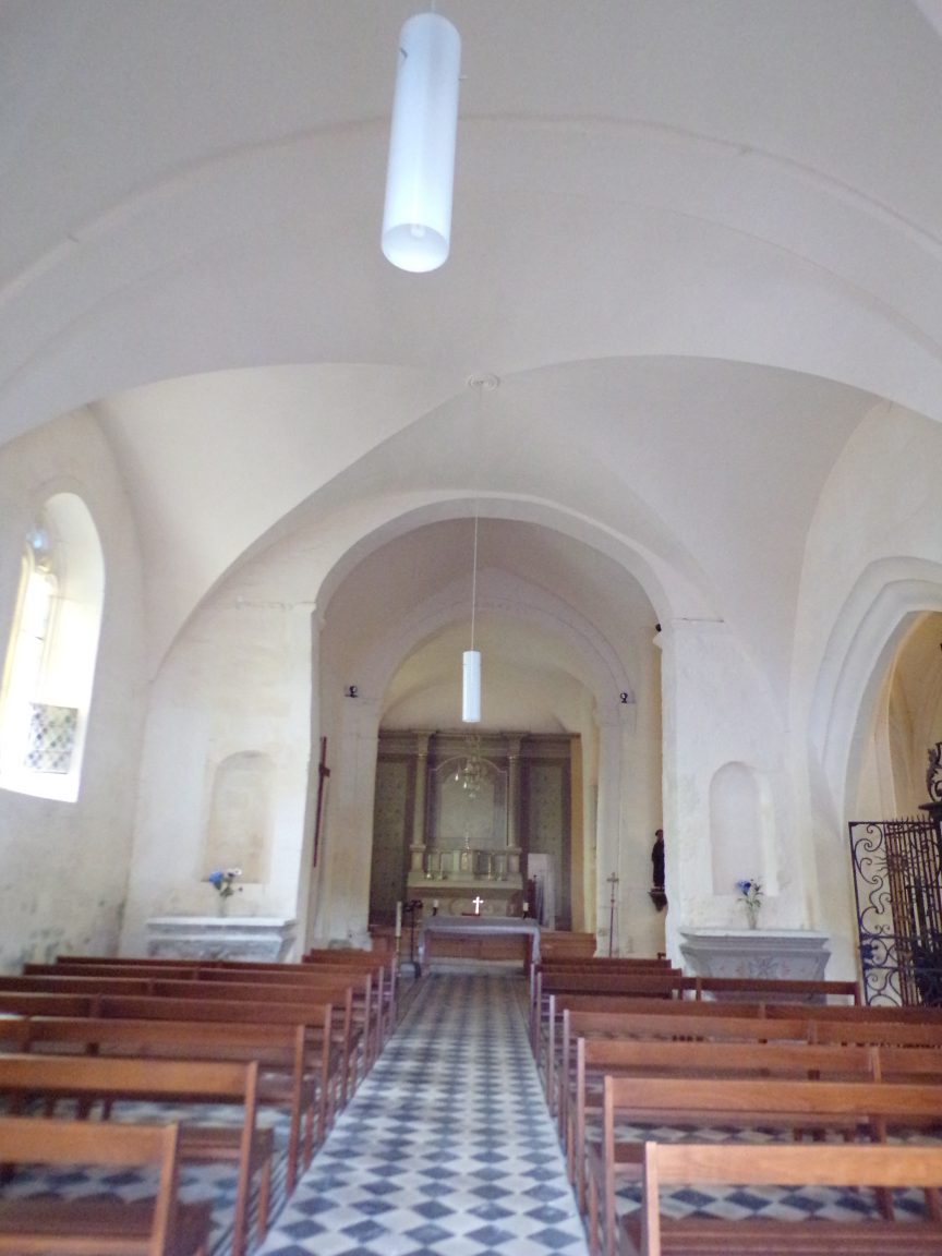 Saint-Laurent de Cognac - L'église Saint-Laurent - Vue de l'entrée (31 mai 2018)