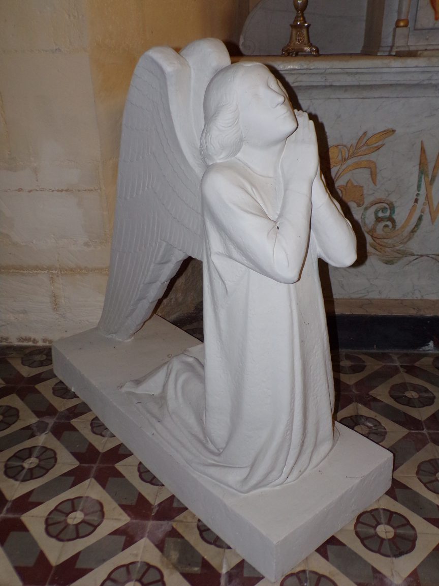 Saint-Laurent de Cognac - L'église Saint-Laurent - Un ange (31 mai 2018)