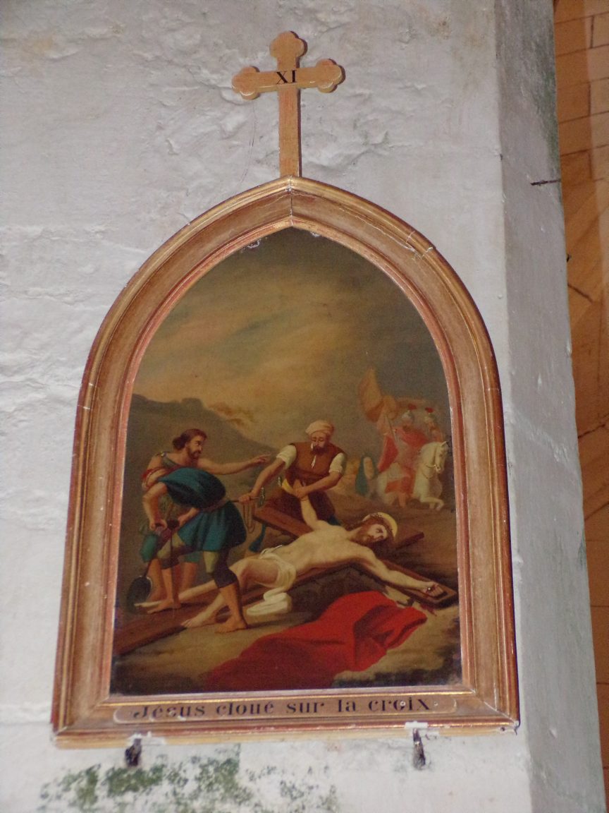 Verrières - L'église Saint-Palais - Le chemin de croix (7 mai 2018)