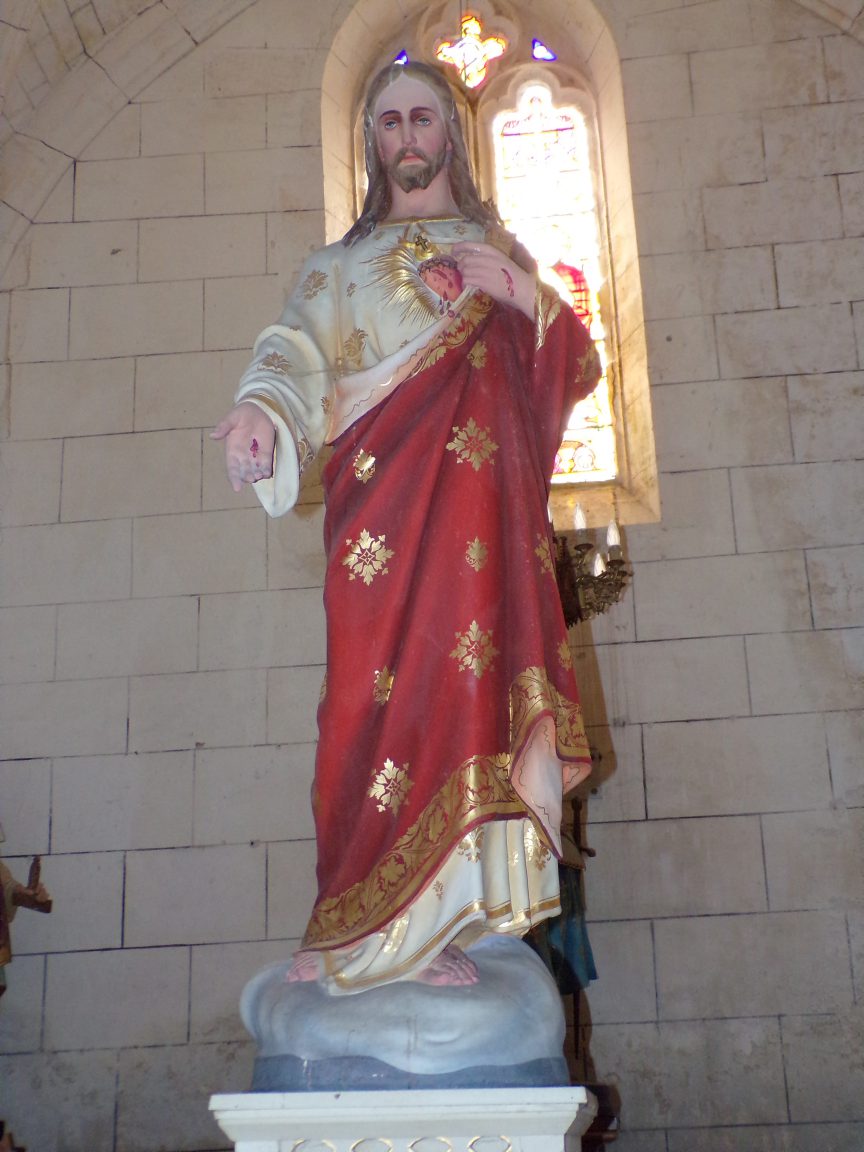 Verrières - L'église Saint-Palais - Sacré Coeur de Jésus (7 mai 2018)