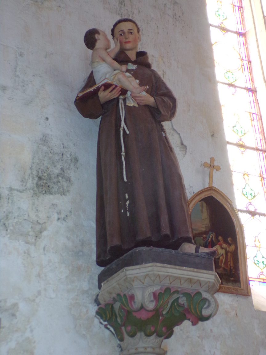 Verrières - L'église Saint-Palais - Saint Antoine de Padoue(7 mai 2018)