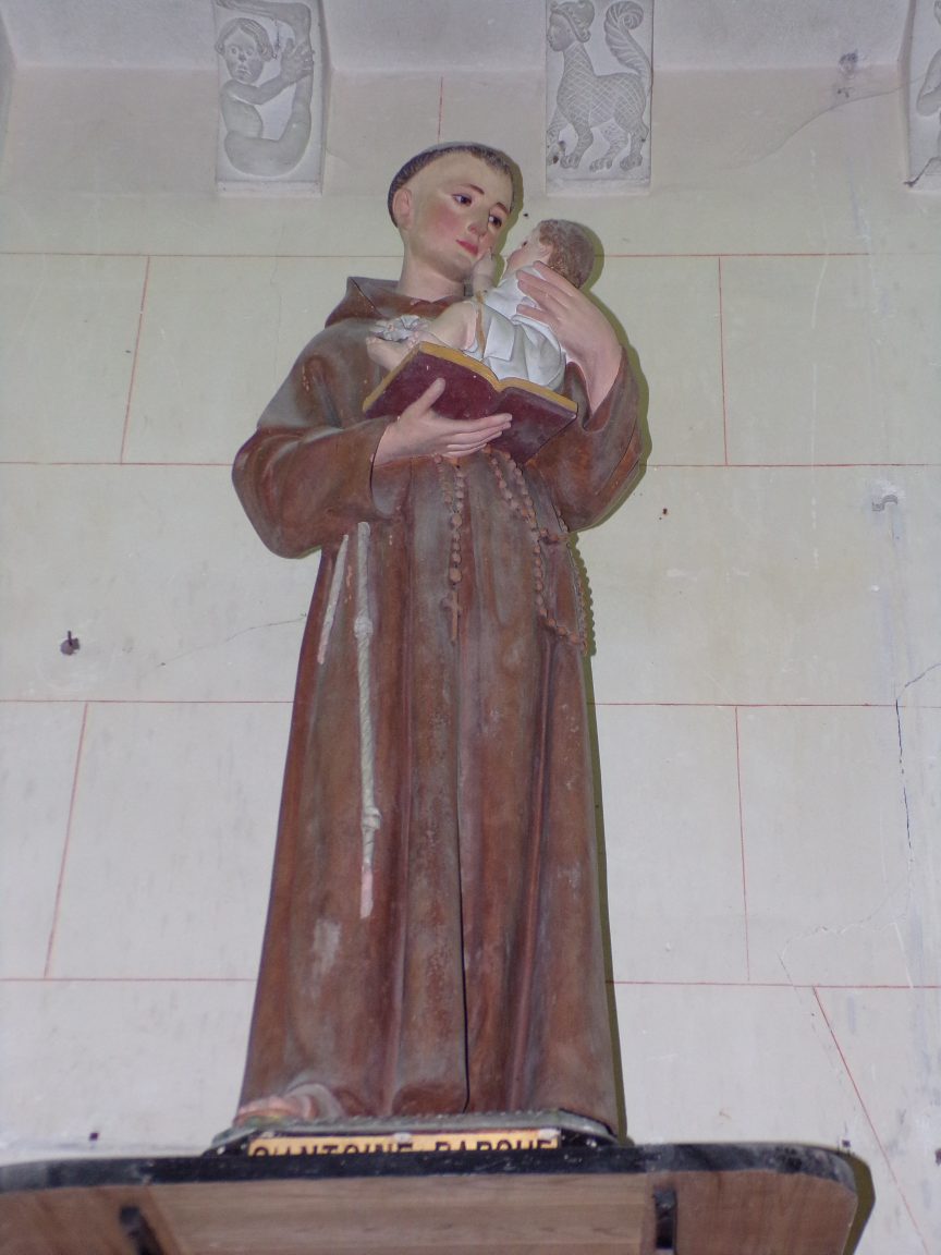 Brives sur Charente - L'église Saint-Etienne - Saint-Antoine de Padoue (27 juin 2018)