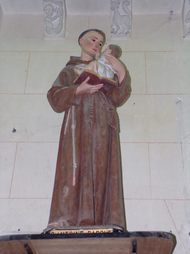 Brives sur Charente - L'église Saint-Etienne - Saint-Antoine de Padoue (27 juin 2018)