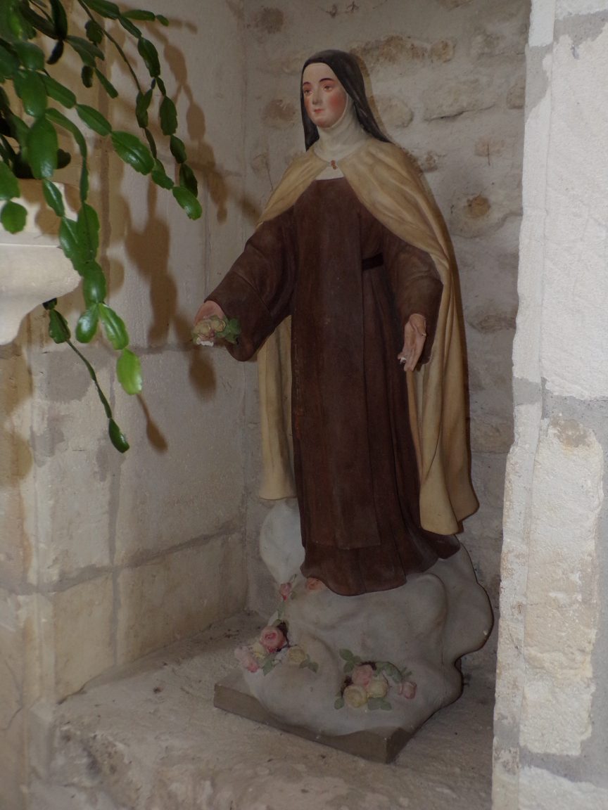 Dompierre-sur Charente - L'église Saint-Blaise - Sainte Thérèse de Lisieux dite "Sainte Thérèse de l’Enfant Jésus" (8 juin 2018)