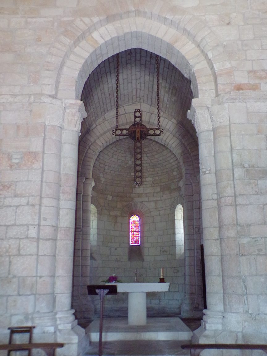 Le Seure - L'église Notre-Dame de l'Assomption - Le choeur (22 juin 2018)