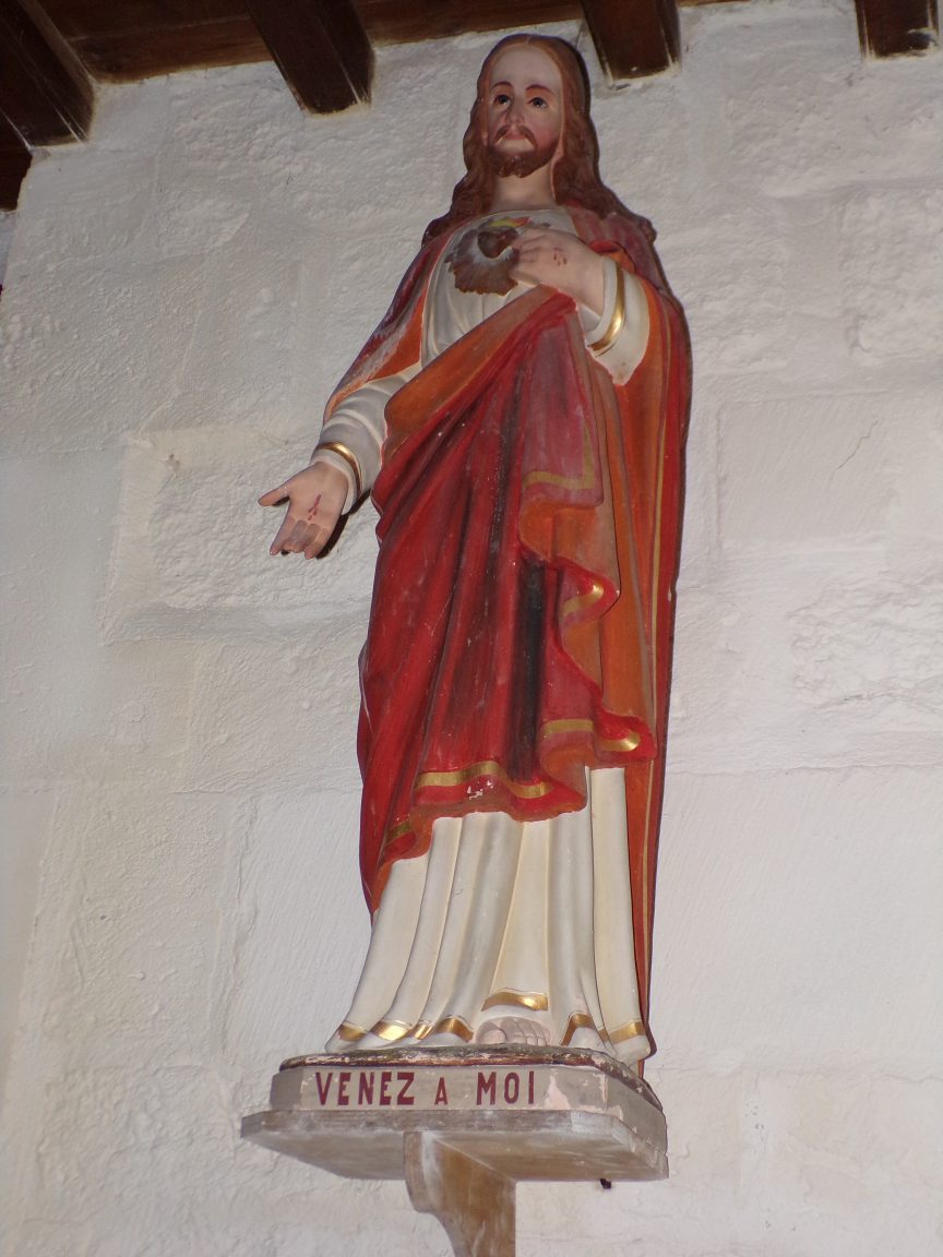 Louzac - L'église Saint-Martin 'Venez à moi' (6 juin 2018)